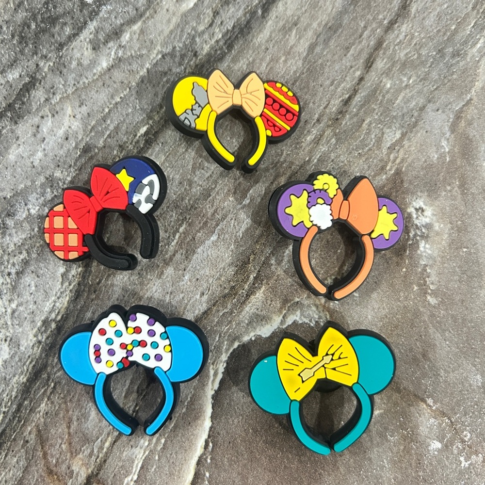 Variety Disney Croc Charms! *New-Set of 5*